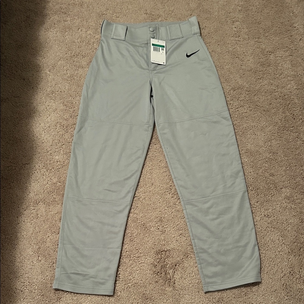 NWT Nike Light Gray baseball Pants